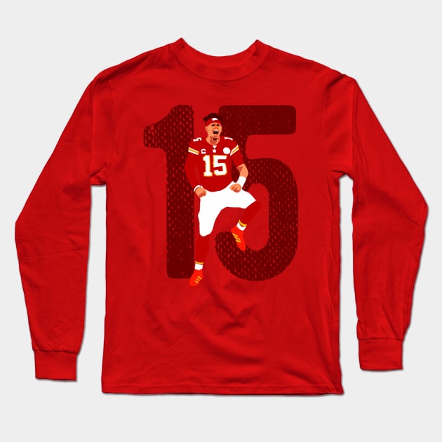 Patrick mahomes Long Sleeve T-Shirt by Mic jr